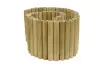 Product image 1 of the product “Bamboo panelling, Apus (yellow-brown) made with flexible stainless steel. Diameter 3-5cm 220x37 cm Height. ”